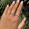 Lab Grown 2.5mm Wedding Eternity Band