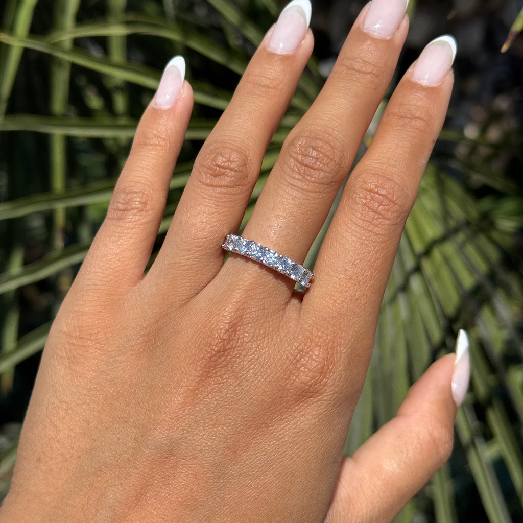 4mm 1/2 Diamond Wedding Band