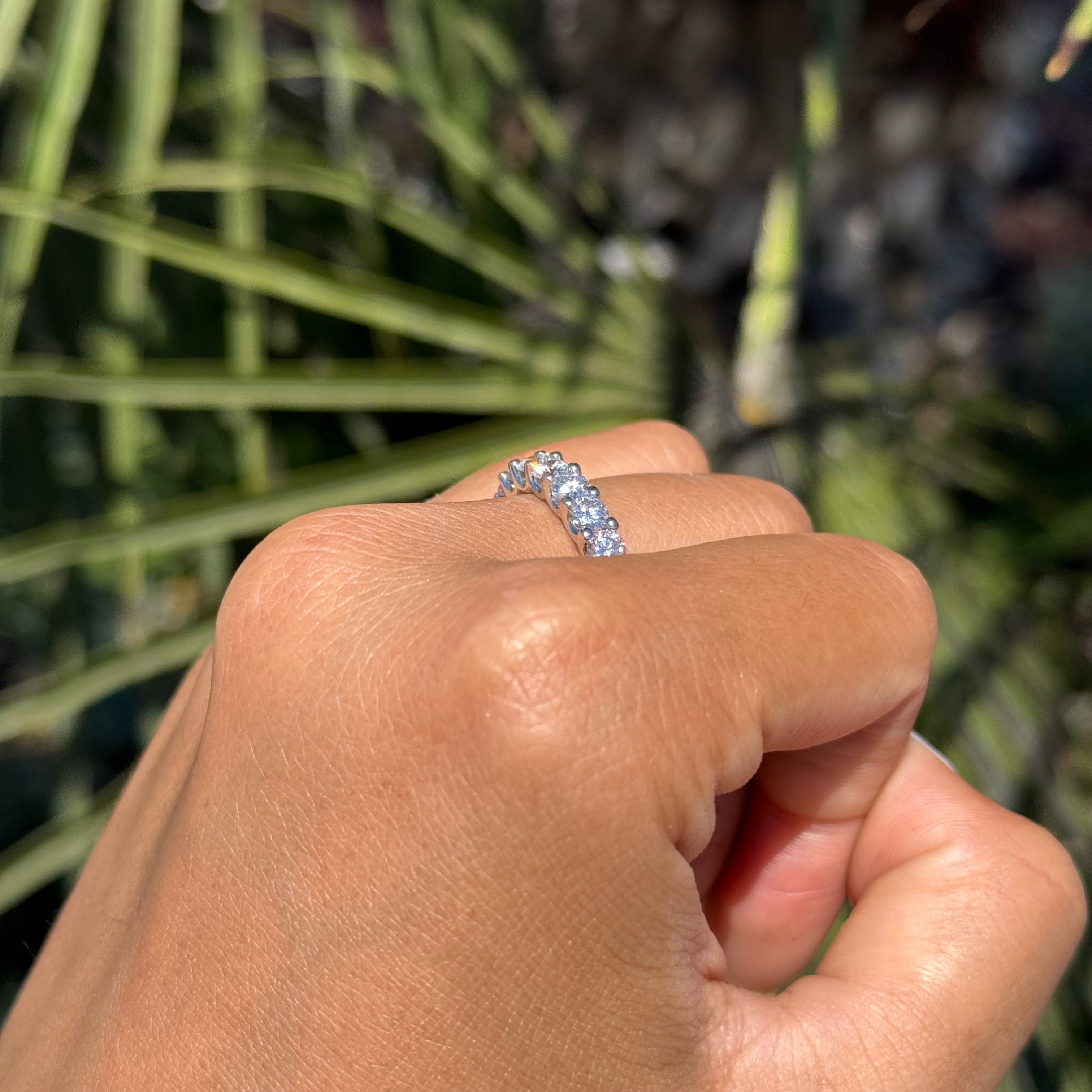 4mm 1/2 Diamond Wedding Band