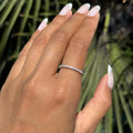 1.5mm 1/2 Diamond Wedding Band