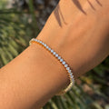 2.5MM Natural Round Diamond Tennis Bracele