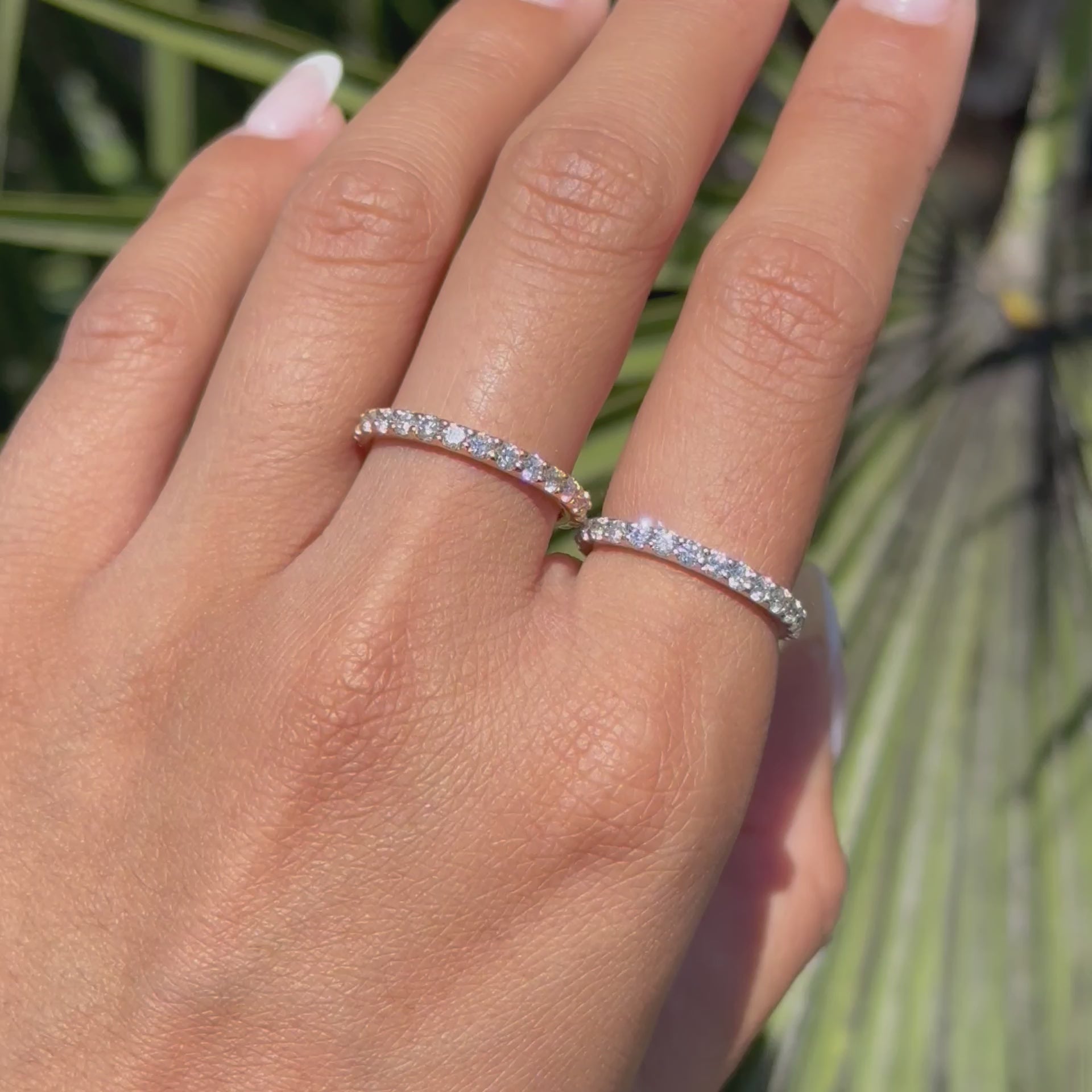 Lab Grown 2.5mm Wedding Eternity Band