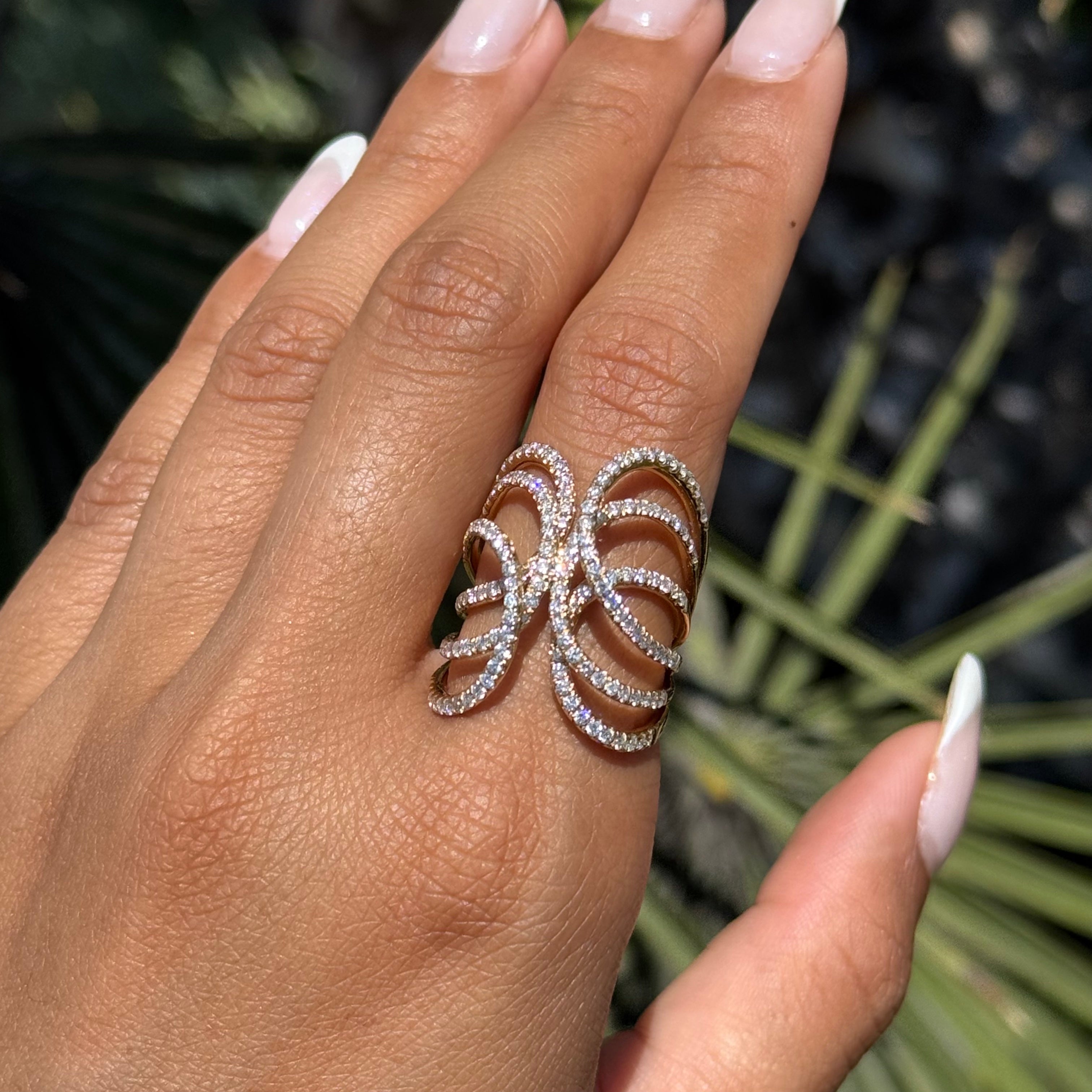 Open Petal Weave Band